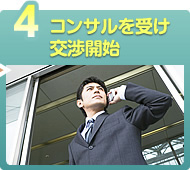 交渉開始