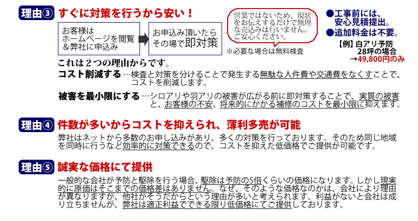 シロアリ駆除理由2
