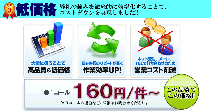 テレマーケティング革命 業界三冠王