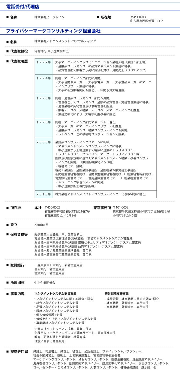 株式会社アドバンスソフト･コンサルティング